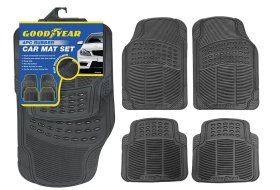 (image for) GOOD YEAR RUBBER CAR MAT SET - 4S