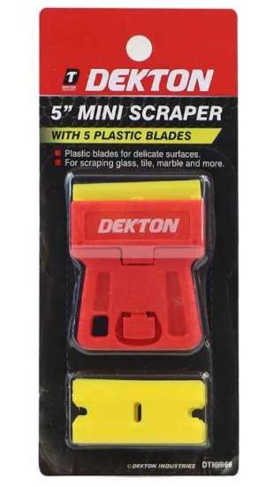 (image for) DEKTON MINI SCRAPER+PLAS BLADE - 5\"