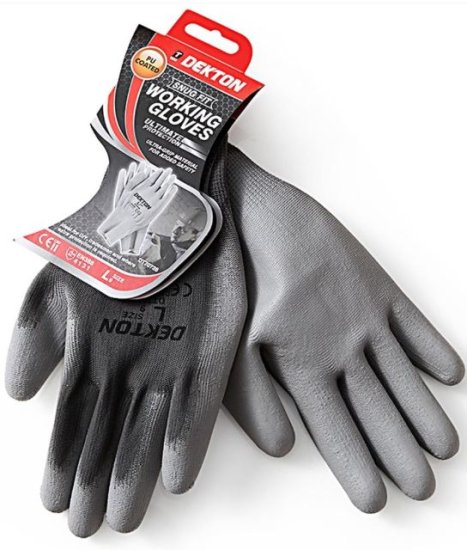 (image for) DEKTON WORK GLOVE GREY - 9L