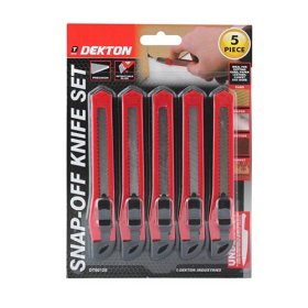 (image for) DEKTON SNAP-OFF KNIFE SET - 5S