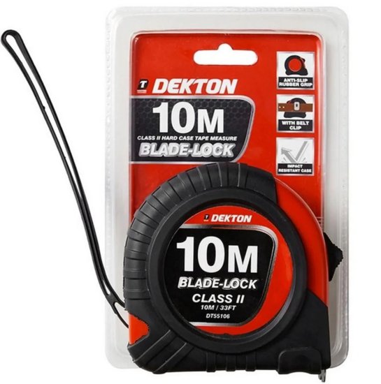 (image for) DEKTON TAPE MEASURE HARD CASE - 10M