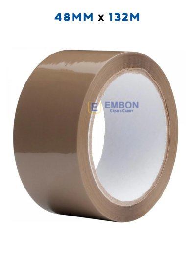 (image for) LSM BROWN TAPE 132M - 48MM