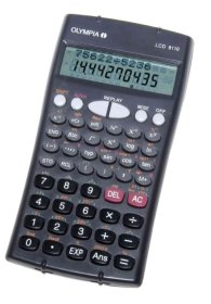 (image for) OLYMPIA SCIENT CALCULATOR GREY - 8110