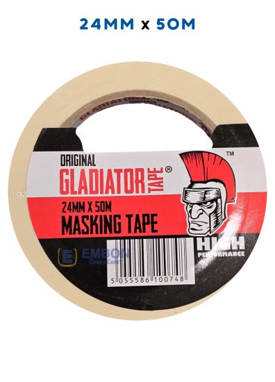 (image for) GLADIATOR MASKING TAPE 50M - 24MM