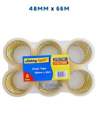 (image for) STIKKY TAPE CLEAR 66M - 48MM