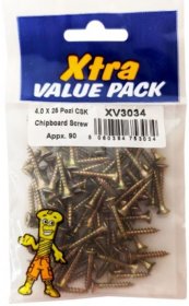 (image for) F/PAK XTRA WOOD SCREW 4.0X25 - 90S