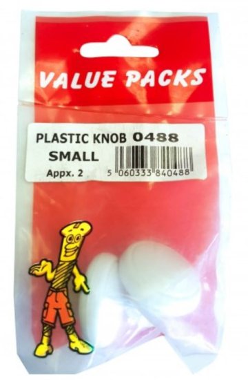 (image for) F/PAK PLASTIC KNOB SMALL - 2S