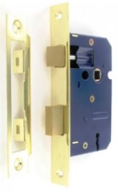 (image for) F/PAK LEVER SLASH LOCK BRASS - 63MM