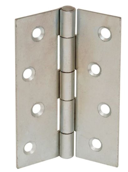 (image for) F/PAK BUTT HINGES ZINC 1\" - 25MM