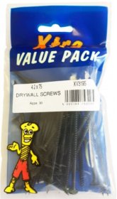 (image for) F/PAK X/VALUE DRYWALL SCREWS - 4.2X75