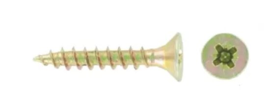 (image for) F/PAK CHIPBD WOOD SCREW 4X45 - 25