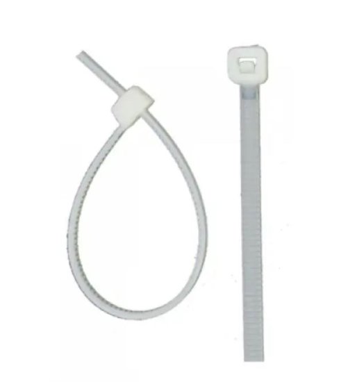 (image for) F/PAK CABLE TIES NATURAL 70S - 4\"