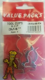 (image for) F/PAK TOOL CLIPS 3/4" - 4S