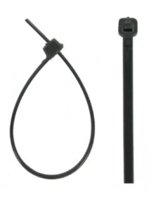 (image for) F/PAK CABLE TIES BLACK 70S - 4"