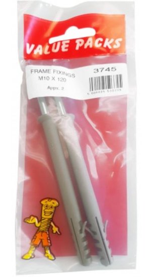 (image for) F/PAK NYLON FRAME FIXING M10 - 115/12