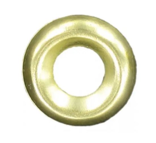 (image for) F/PAK CUP WASHERS BRASSED - 15S