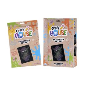 (image for) WL SCRATCH ART SET - A4