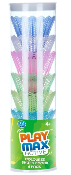 (image for) WL PLAYMAX SHUTTLE COCKS ASST - 6S