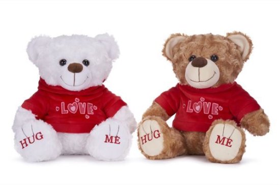 (image for) WL SITTING ROMEO BEAR ASST - 11\"