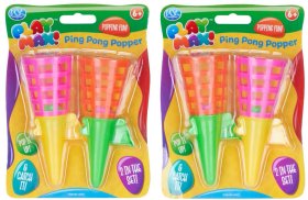 (image for) WL TWIN PING PONG POPPER GAME - 13CM