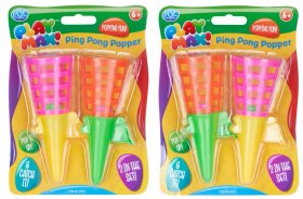 (image for) WL TWIN PING PONG POPPER GAME - 13CM