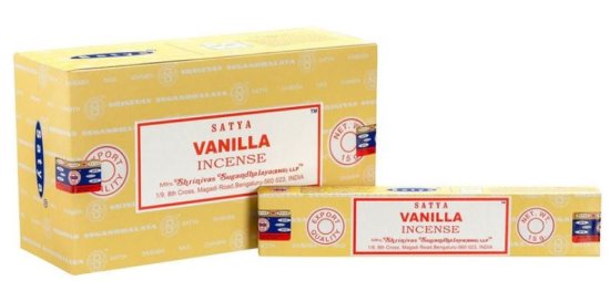 (image for) SATYA INCENSE STICK VANILLA - 15G