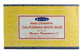 (image for) SATYA INCENSE STICK CALI/WHITE - 15G
