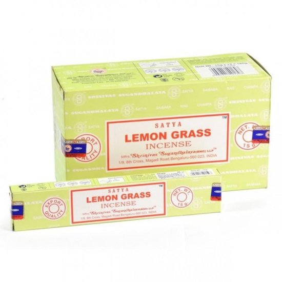 (image for) SATYA INCENSE STICK LEMONGRASS - 15G