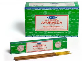 (image for) SATYA INCENSE STICK AYURVEDA - 15G 