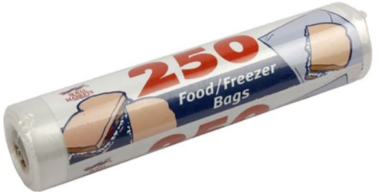 (image for) Royal Markets Freezer Bags 250S- 9X14\"\"