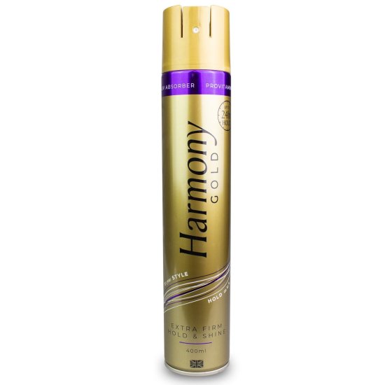 (image for) HARMONY H/SPRAY GOLD E/FIRM HO - 400ML