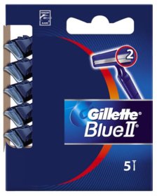 (image for) GILL BLUE II RAZOR CARDED - 5S