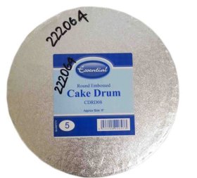 (image for) ESSENTIAL CAKE BOARD ROUND THICK - 8""