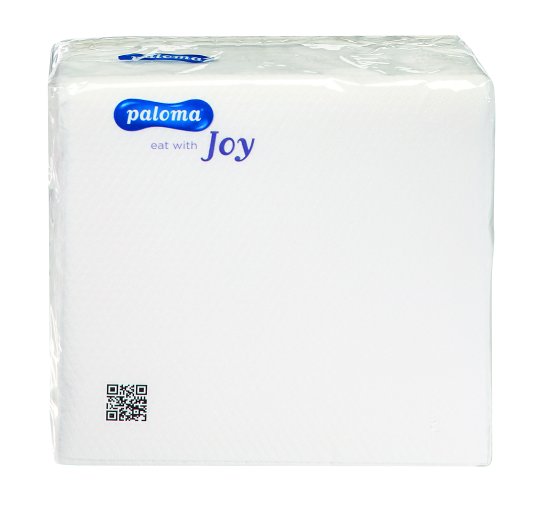 (image for) PALOMA NAPKIN WHITE 1PLY - 100S