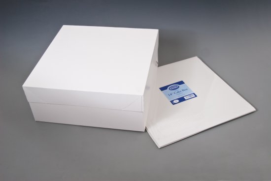 (image for) ESS CAKE BOX STAPLELESS 2S - 14\"X2