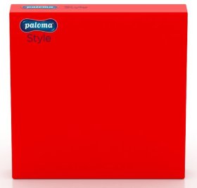 (image for) PALOMA NAPKIN RED 3PLY - 20S