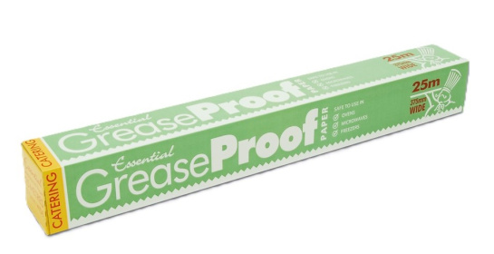 (image for) ESSENTIAL GREASEPROOF PAPER 25M - 380MM