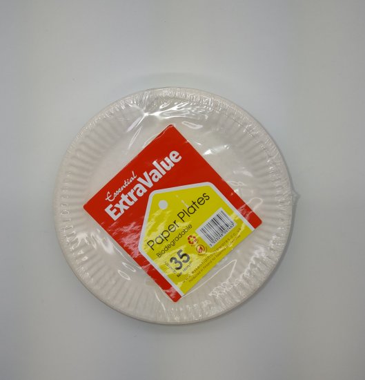 (image for) E/VALUE PAPER PLATE 35S - 7\"