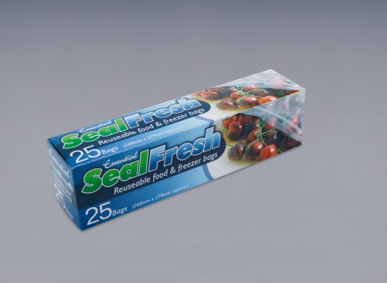 (image for) SEAL FRESH FREEZER BAG 268X279 - 25S