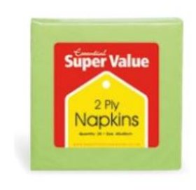 (image for) ESS NAPKIN GREEN 2PLY - 30S