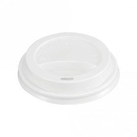 (image for) ESS HOT CUP LID WHITE 50S - 12/16Z