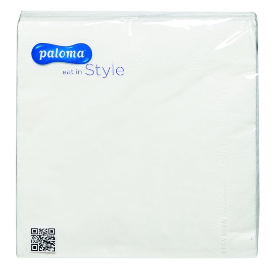 (image for) PALOMA NAPKIN WHITE 3PLY - 20S