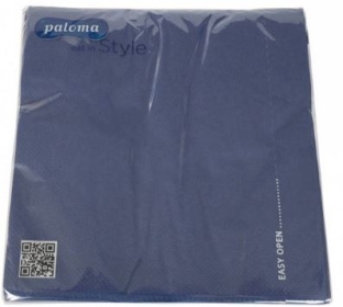 (image for) PALOMA NAPKIN MARINE BLUE 2PLY - 50S