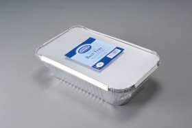 (image for) ESS FOIL CONTAINER+LID 4S - 26X15