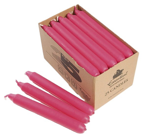 (image for) ESSENTIAL HOUSEHOLD CANDLE PINK - 25S