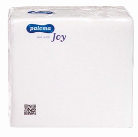 (image for) PALOMA NAPKIN WHITE 1PLY - 100S