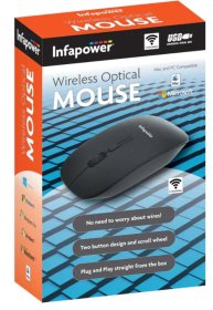 (image for) I/POWER OPTICAL MOUSE W/LESS - STD