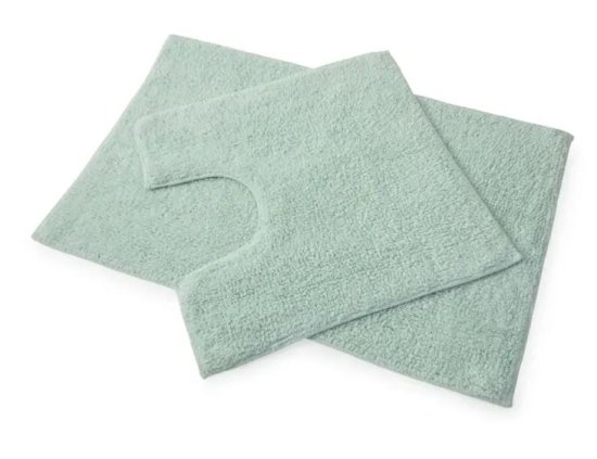 (image for) PREMIER BATH MAT M/GREEN2PIECE - 50X80