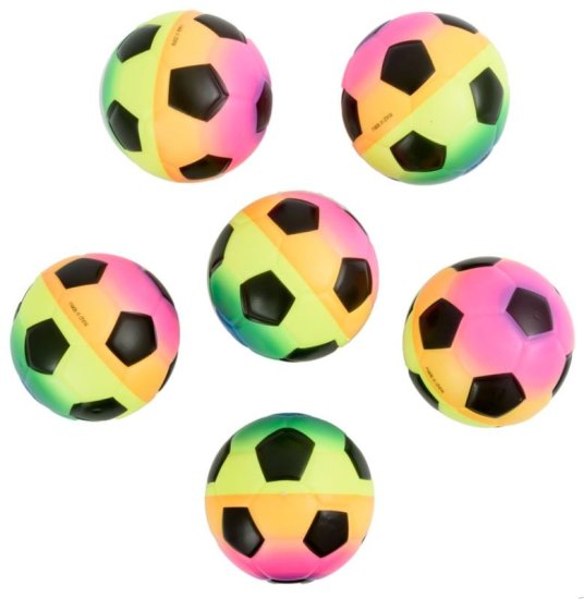 (image for) GW BALL SOFT MULTI COLOUR ASST - 10CM