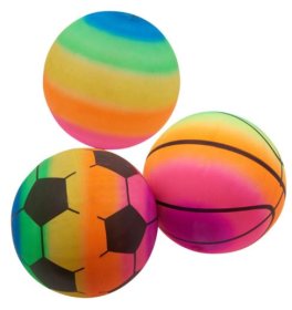 (image for) GW FOOTBALL RAINBOW WITH NET - 20CM